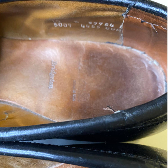 Allen Edmonds Bridgeton Leather Tassel Loafers Mens Size 10
